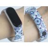 Náhradní náramek Mi band 3/4/5/6 Modrý porcelán bílý