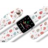 Apple watch řemínek Velikonoční vajíčka bílý