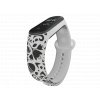 Náhradní náramek Mi band 3/4/5/6 Černobílá kuřátka bílý