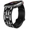 Apple watch řemínek Zajíci kam se podíváš černý