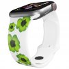 Apple watch řemínek Čtyřlístek bílý