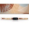 Náhradní náramek Mi band 3/4/5/6 Listí bílý