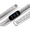 Náhradní náramek Mi band 3/4/5/6 Šrouby a matice bílý