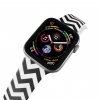 Apple watch řemínek Cikcak pruhyApple watch Apple watch řemínek Cikcak pruhy Cikcak pruhy bílý