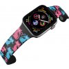 Apple watch řemínek Barevné kočky černý