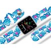 Apple watch řemínek Medvídci řemínek bílý