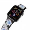 Apple watch řemínek Vodova kytka černý