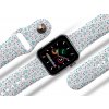 Apple watch řemínek Bršlice modráApple watch Apple watch řemínek Bršlice modráBršlice modrá bílý