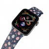 Apple watch řemínek Vajíčka a kytičky modrý