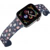 Apple watch řemínek Vajíčka a kytičky modrý