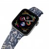 Apple watch Apple watch řemínek Kytky Kytky modrý