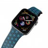 Apple watch řemínek Geometrie modrá černý