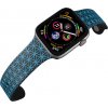 Apple watch řemínek Geometrie modrá černý