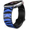 Apple watch řemínek Tygr modrý černý
