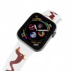 Apple watch řemínek Jezevčík bílý