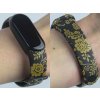 Náhradní náramek Mi band 3/4/5/6/7 BarokoNáhradní náramek Mi band 3/4/5/6 Baroko černý