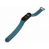 Náhradní náramek Mi band 3/4/5/6 Geometrie modrá černý