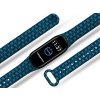 Náhradní náramek Mi band 3/4/5/6 Geometrie modrá černý