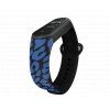 Náhradní náramek Mi band 3/4/5/6 Gepard modrý černý