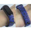Náhradní náramek Mi band 3/4/5/6 Gepard modrý černý