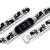 Náhradní náramek Mi band 3/4/5/6 Kočka bílý