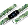 Náhradní náramek Mi band 3/4/5/6 Palmové listy bílý