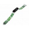 Náhradní náramek Mi band 3/4/5/6 Monstera 2 bílý