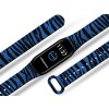 Náhradní náramek Mi band 3/4/5/6 Tygr modrý černý
