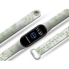 Náhradní náramek Mi band 3/4/5/6 Zelený svět bílý