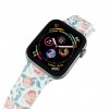 Apple watch řemínek Červené květinyApple watch Apple watch řemínek Červené květinyČervené květiny bílý