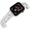 Apple watch řemínek Červené květinyApple watch Apple watch řemínek Červené květinyČervené květiny bílý