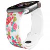 Apple watch řemínek Červené růžičkyApple watch Apple watch řemínek Červené růžičkyČervené růžičky bílý