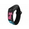 Náhradní náramek Mi band 3/4/5/6/7 Barevné kočkyNáhradní náramek Mi band 3/4/5/6 Barevné kočky černý