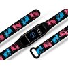 Náhradní náramek Mi band 3/4/5/6/7 Barevné kočkyNáhradní náramek Mi band 3/4/5/6 Barevné kočky černý