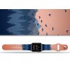 Apple watch řemínek Západ slunce na horách bílý
