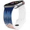Apple watch řemínek Západ slunce na horách bílý
