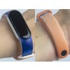 Náhradní náramek Mi band 3/4/5/6 Západ slunce na horách bílý