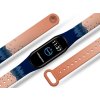 Náhradní náramek Mi band 3/4/5/6 Západ slunce na horách bílý