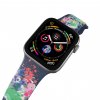 Apple watch řemínek Jelen v abstrakci modrý