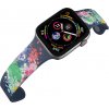 Apple watch řemínek Jelen v abstrakci modrý