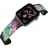 Apple watch řemínek Jelen v abstrakci černý