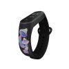 Náhradní náramek Mi band 3/4/5/6 Houbičky černý