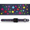 Apple watch řemínek Puntíky modrý