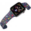 Apple watch řemínek Puntíky modrý