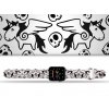 Apple watch řemínek Unicorn black bílý