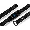 Náhradní náramek Mi band 3/4/5/6 Kotvičky černý