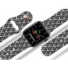 Apple watch řemínek Rybí šupiny černý