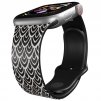 Apple watch řemínek Rybí šupiny černý