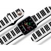 Apple watch řemínek Klávesy bílý