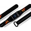 Náhradní náramek Mi band 3/4/5/6 Ohnivý kůň černý